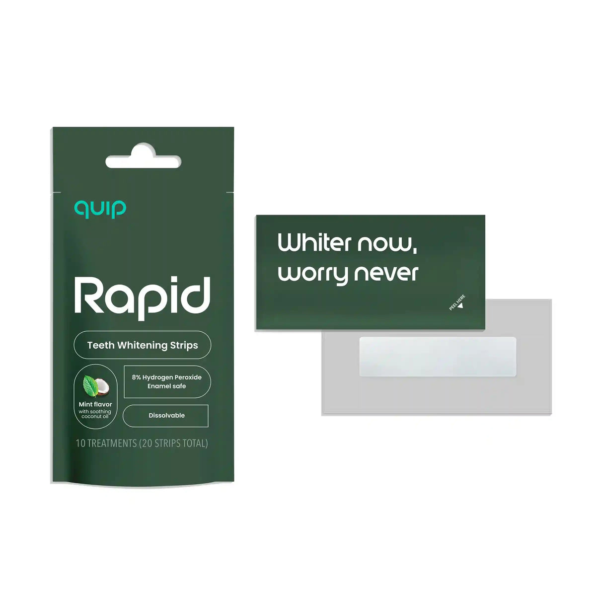 Rapid Dissolvable Whitening Strips
